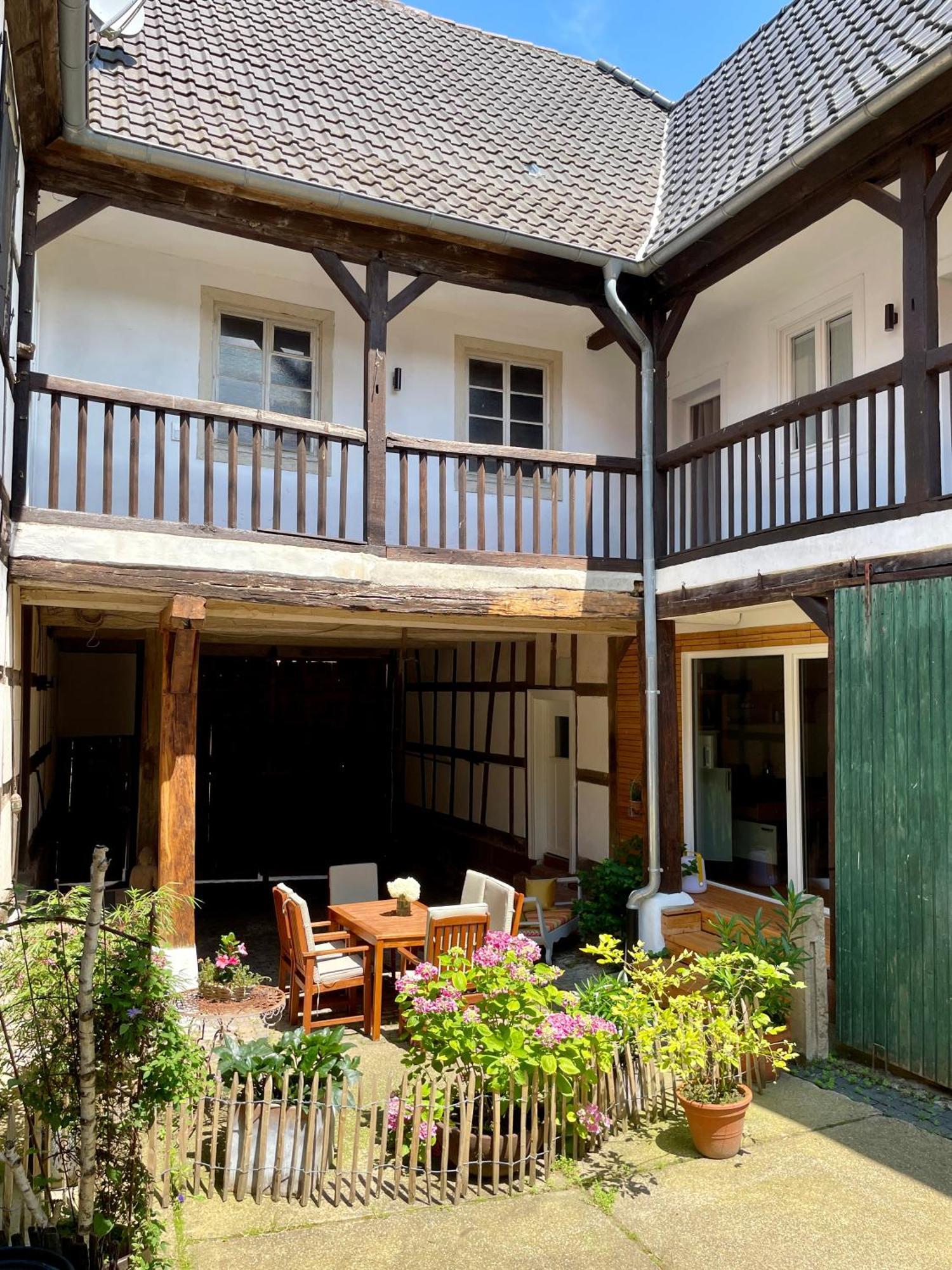 Auszeit - Historisches Ferienhaus In Der Suedpfalz Dierbach Exterior foto