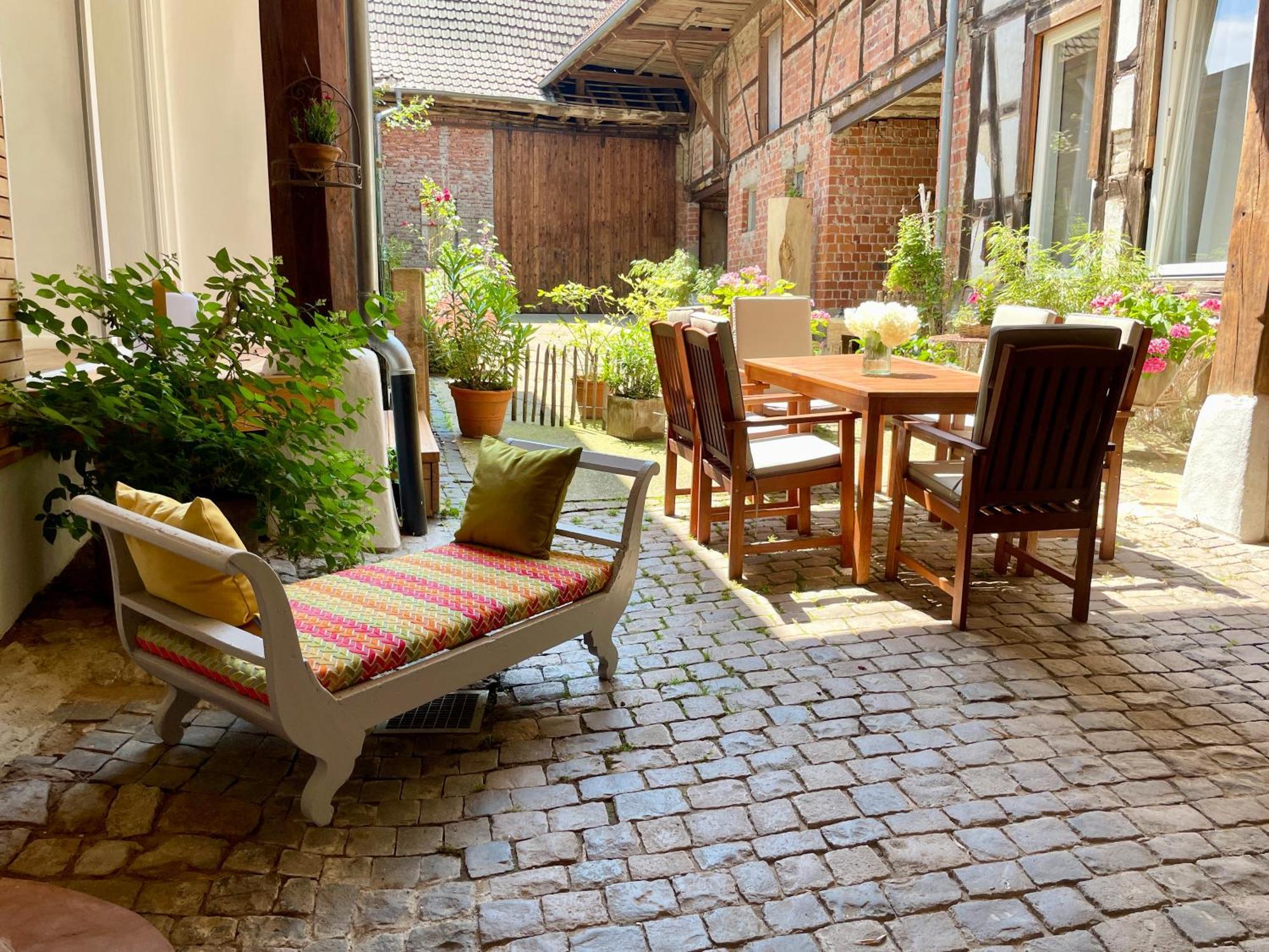 Auszeit - Historisches Ferienhaus In Der Suedpfalz Dierbach Exterior foto